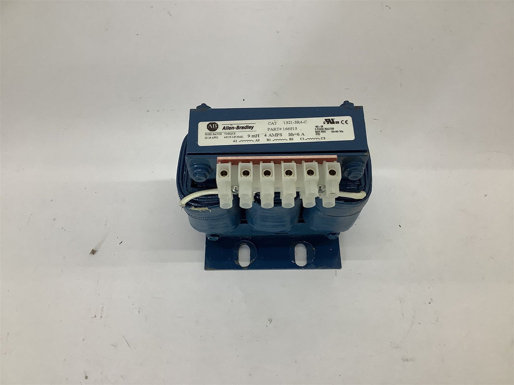 Allen-Bradley 1321-3R4-C 4 Amp 3 Phase Line Reactor