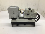 Allen-Bradley 100-C16*10 Contactor w/ 140M-C2E-B40 Breaker and Relay Switch