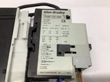 Allen-Bradley 100-C16*10 Contactor w/ 140M-C2E-B40 Breaker and Relay Switch