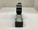 Allen-Bradley 140M-C25-B63 Breaker 4.0-6.3 Amp w/ Relay Contactor Switch