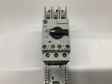 Allen-Bradley 140M-C2E-B25 Breaker 1.6-2.5 Amp W/ relay Contactor switch