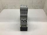 Allen-Bradley 100-C16*10 Contactor w/ 2.5-4.0 A Breaker Relay & Contactor Switch