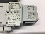 Allen-Bradley 100-C16*10 Contactor w/ 2.5-4.0 A Breaker Relay & Contactor Switch