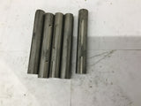 Shaft Stock 4-3/8" L x 1/4" Key W x 5/8" OD Lot Of 5