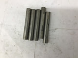 Shaft Stock 4-3/8" L x 1/4" Key W x 5/8" OD Lot Of 5