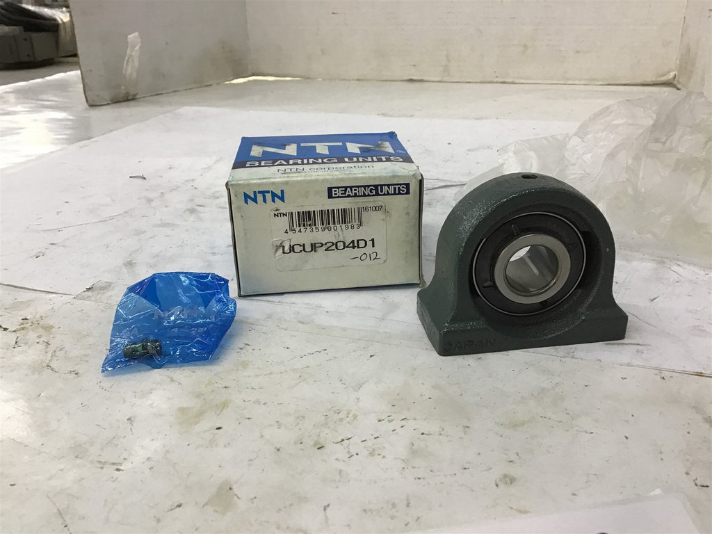 NTN UCUP204D1 Pillow Block Bearing 3/4" Bore