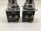 Cutler-Hammer 10250T/91000T Amber Pilot Light Lot Of 2