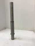 Shaft Stock 16" L x 1-3/8" OD x 1-1/2" OD x 5/16" Recess