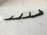 Black Adjusting Lever Handles Plastic Lot Of 4