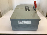 GE TH4322 Type 1 Indoor Safety Switch 240 Volts 7 1/2 HP 60 Amp