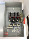 GE TH4322 Type 1 Indoor Safety Switch 240 Volts 7 1/2 HP 60 Amp