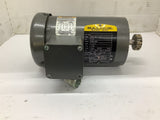 Baldor 33-1971-423 1/6 Hp AC Motor 230/460 Volts 1800 rpm 4P 48CZ Frame