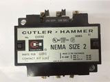 Cutler Hammer C10DN3 NEMA Size 2 Starter 460/575 V 25 HP 120 V Coil