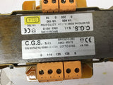 C.G.S. EN 60742 50/60 Hz VA 600 VA 100 VA 700 Transformer