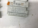 Beckhoff KL9100 24VDC 10A Voltage supply Terminal Lot Of 2