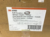 3m 6900 Full Face Piece Large Case of 4