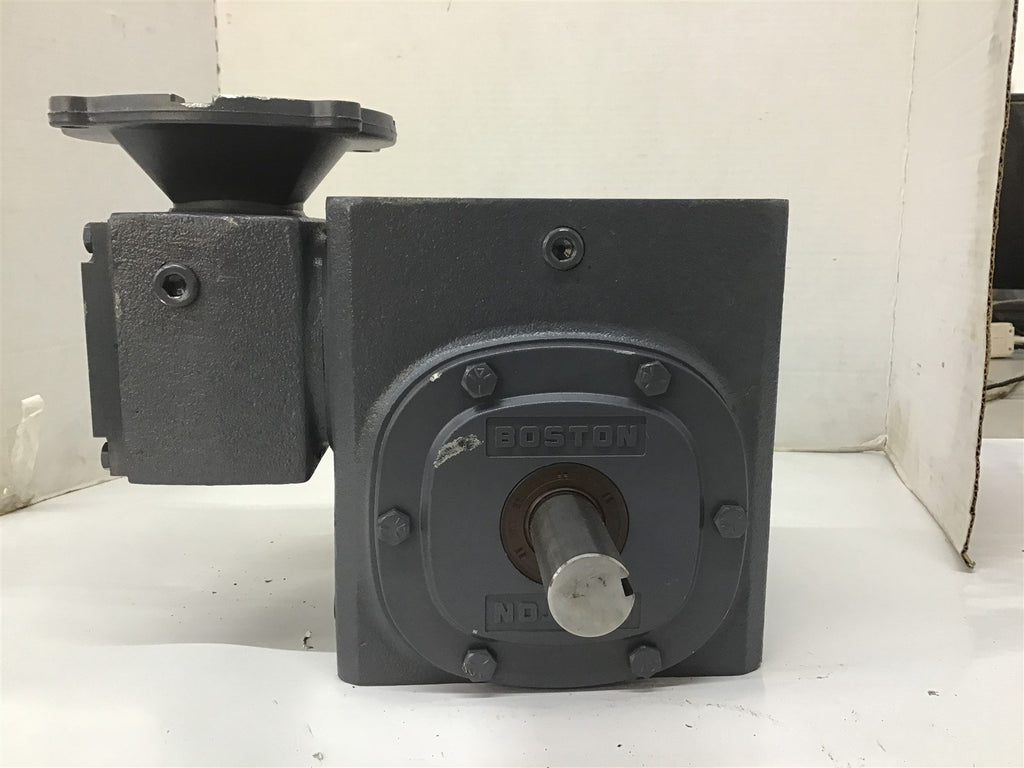 Boston FWC726-100-B5-6 100:1 Ratio Double Reduction Gear Reducer 0.75 HP