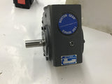 Boston FWC726-100-B5-6 100:1 Ratio Double Reduction Gear Reducer 0.75 HP