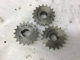 Ametric 42B18 18 Teeth 15/16 Bore Sprocket Lot Of 3