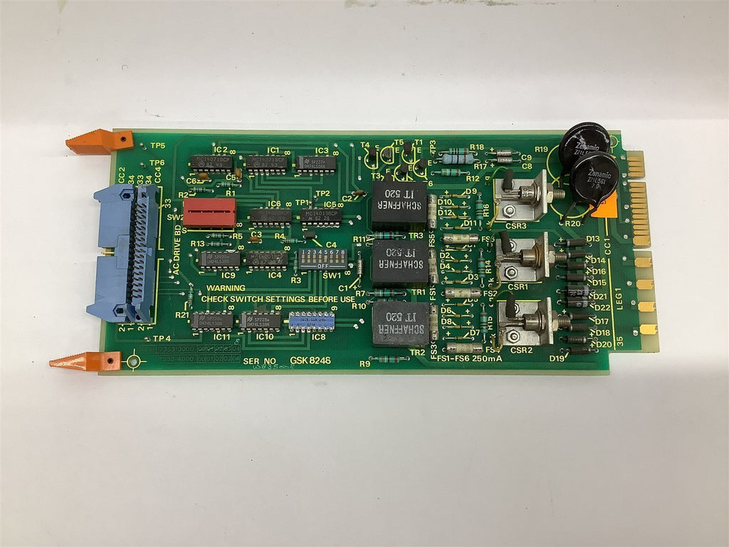 Crosfield Electronics 7353-4001 E5 Electrical Board