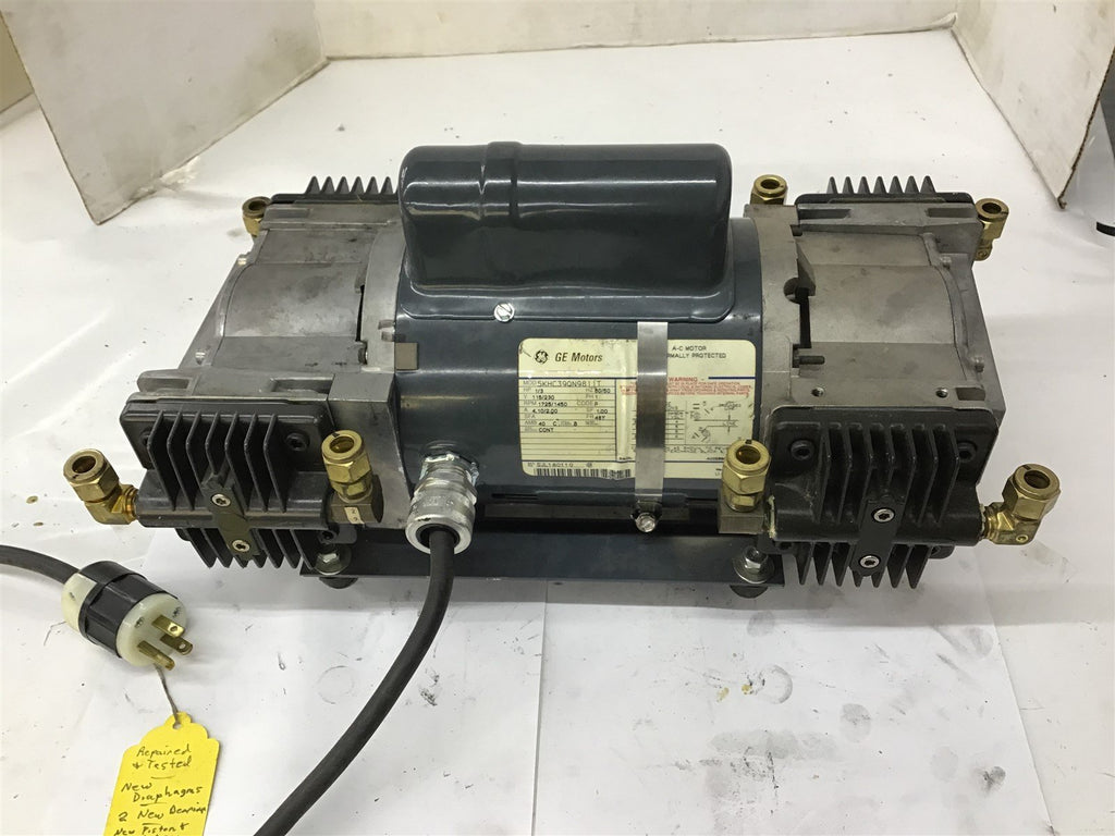 Adi Dia-Vac 01340TC Vacuum Pump 1/3 Hp 115/230 Volts 1800 Rpm