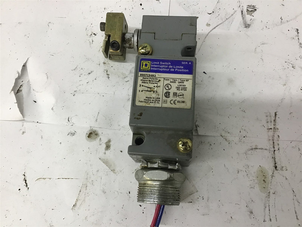 Square D 9007C54N2 Limit Switch