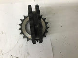 Sprocket 0020-1602-2 19 Teeth 13/16" ID x 1/4" Between RowsLot Of 2