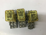 IDEC RH2B-U AC 120VRelay Lot Of 3