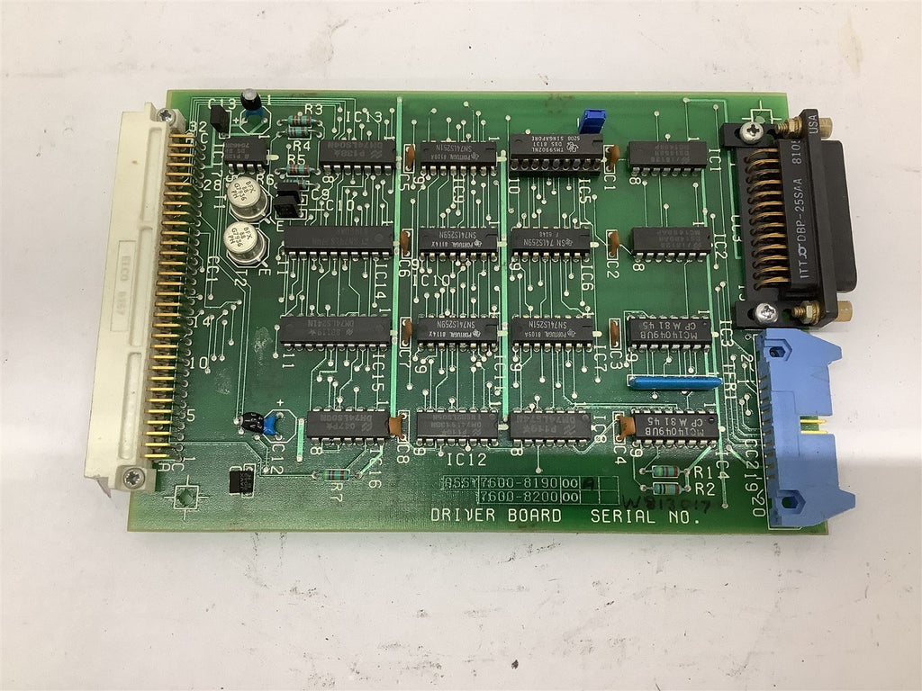 Crosfield Electronics 7600-820Z-00 E5 Driver Board