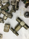 Various Fittings Sizes Ranging From 7/8" All The Way Down To 1/16" Lot Of 50