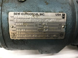 Sew Euro Drive BFT71D4 230/460V .50 HP Ac Motor 1700 RPM 16.23:1 Ratio