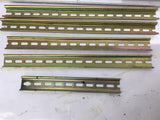 Assorted Size Din Rail Lot Of 6