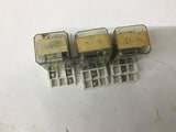 Deltrol 166 DPDT 24VDC 10 amp Relay Lot Of 3