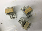 Deltrol 166 DPDT 24VDC 10 amp Relay Lot Of 3