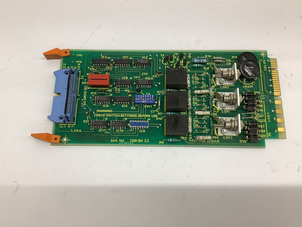 Crosfield electronics 7353-4001 E5 Electrical Board