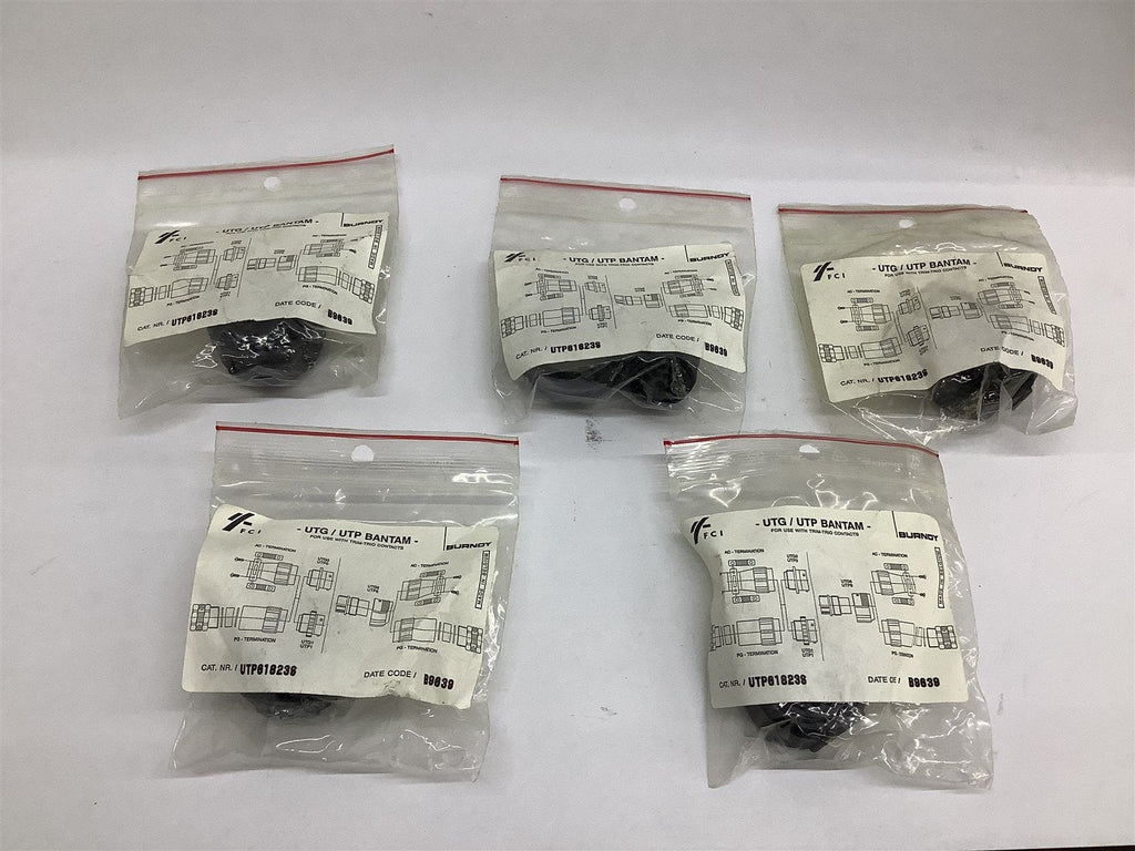 Burndy UTp61823S Connector Lot Of 5