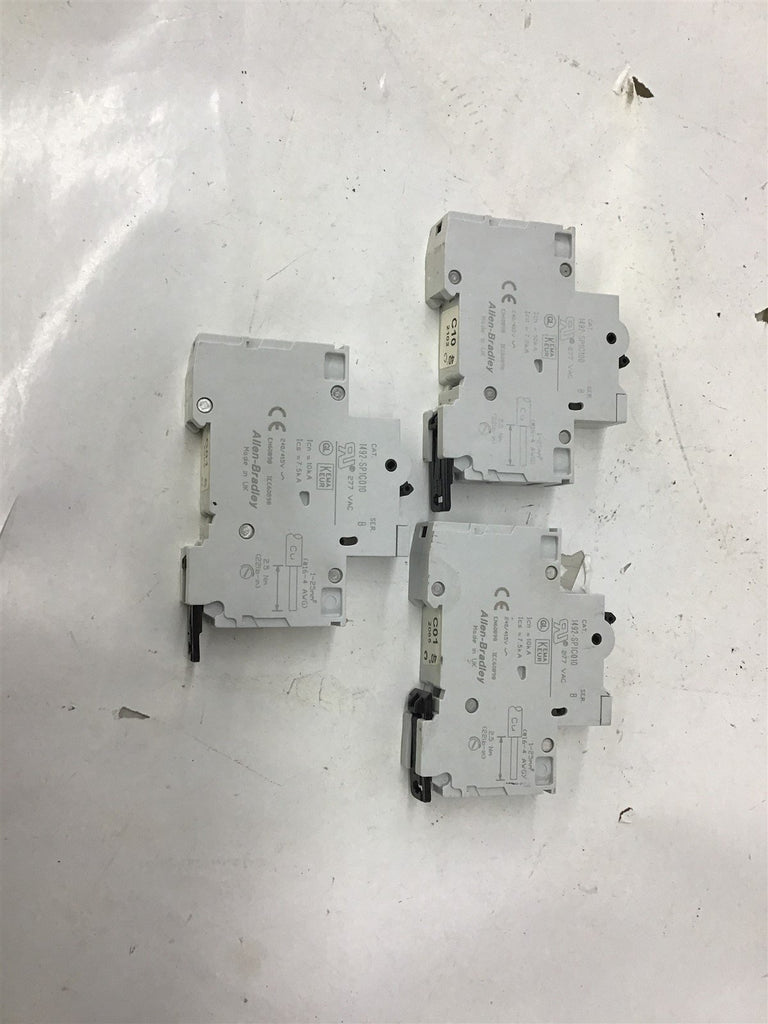 Allen-Bradley Assorted Lot of Circuit Breaker Lot Of 3