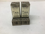 Kuhke UF3-110VAC1 250 VAC 4 A Relay With Base Lot Of 2