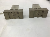 Kuhke UF3-110VAC1 250 VAC 4 A Relay With Base Lot Of 2