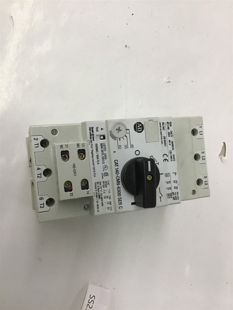 Allen Bradley 140-CMN-6300 600VAC / 90A Circuit Breaker