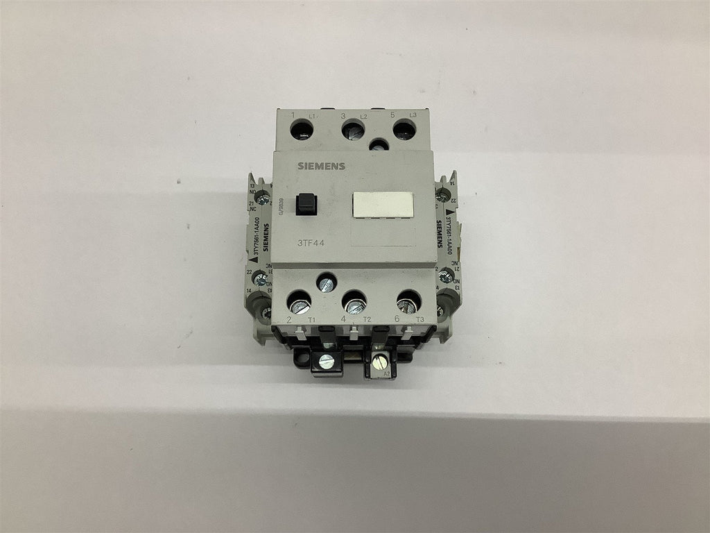 Siemens 3TF4422-0A Contactor 460 Volt @ 25 Hp 132 Volts