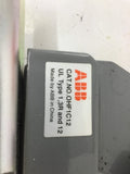 ABB OHF1C12 Disconnect Switch Handle With Mounting Plate