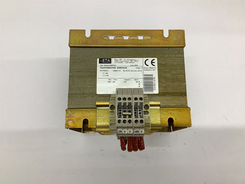 NETA Transformer 642012U 1000 VA 50/60 Hz 220 V 4.55 Amps