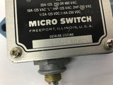 Micro Switch BAF1-2RN18-RH Limit Switch 20 A-125 250 or 480 volts