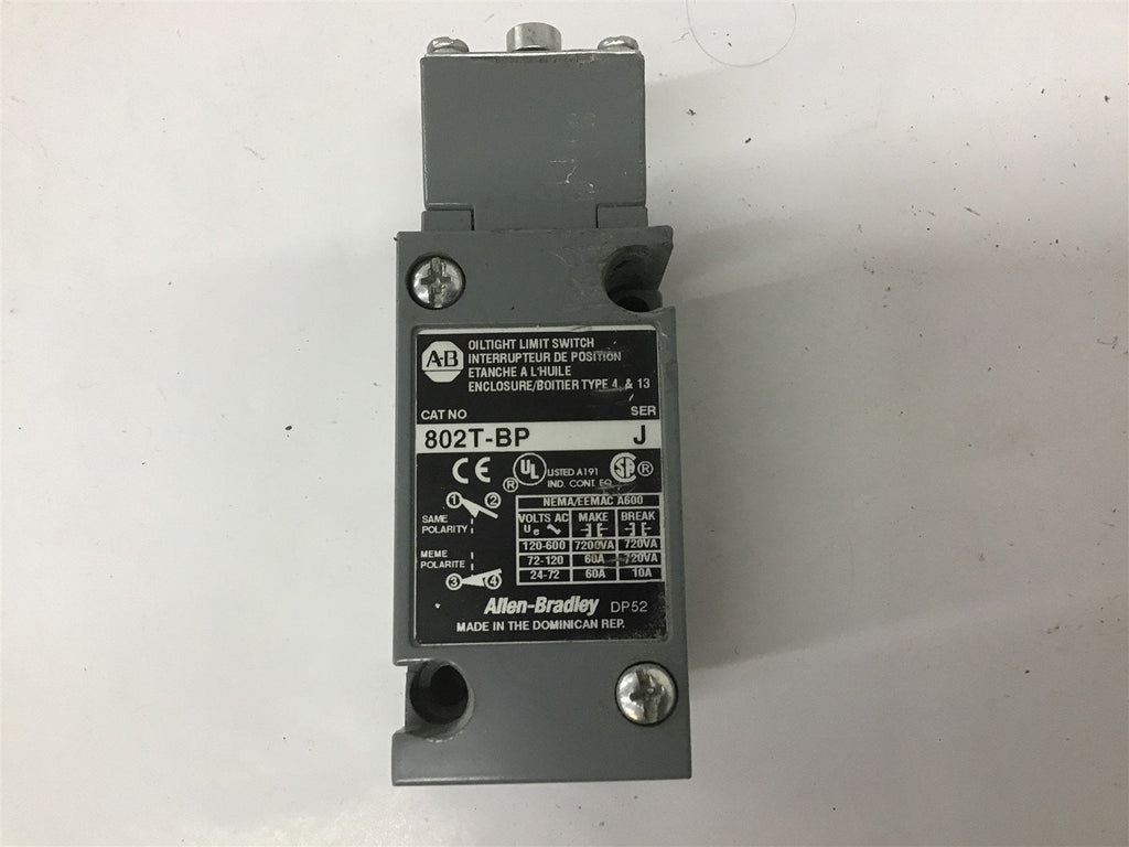 Allen Bradley 802T-BP Limit Switch