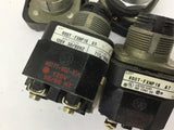 Allen Bradley 800T-FXNP16A7 Push Button Missing Button Cover Lot Of 4