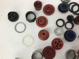 Switches/Pushbuttons W/ Accessories Lot Of 19