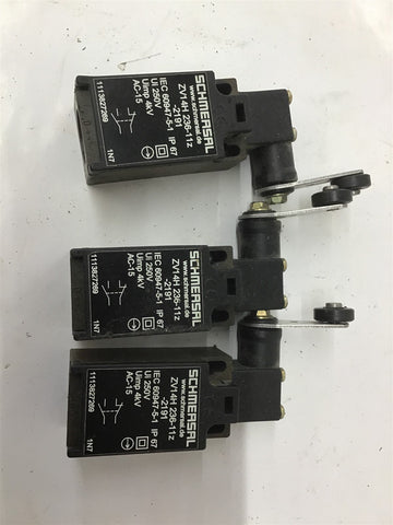 Schmersal ZV14H 236-11Z-2191 Limit Switch Lot Of 3