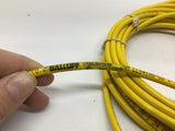 Balluff C75BNL00VY050M Cordset Cable Connector 60 VAC 75 VDC