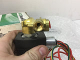 Asco 238714-006-D Solenoid Valve 75 PSI 11.6 Watts 1/4 Pipe